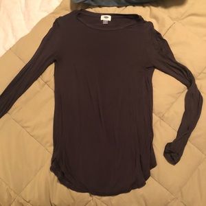 Black long sleeve shirt